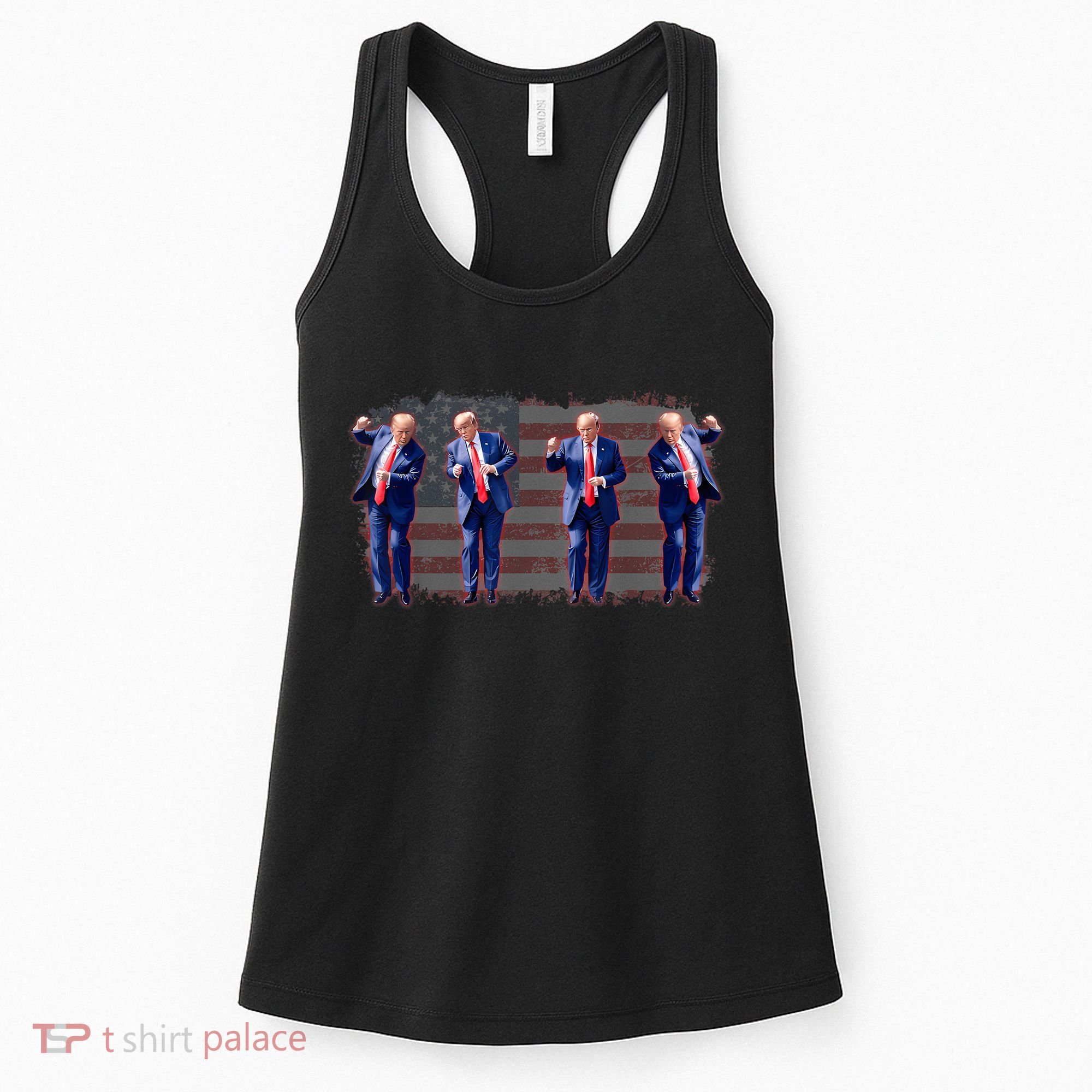 Trump Dance Pro Trump 2024 Trump President Maga 45 47 Women's Tank Top