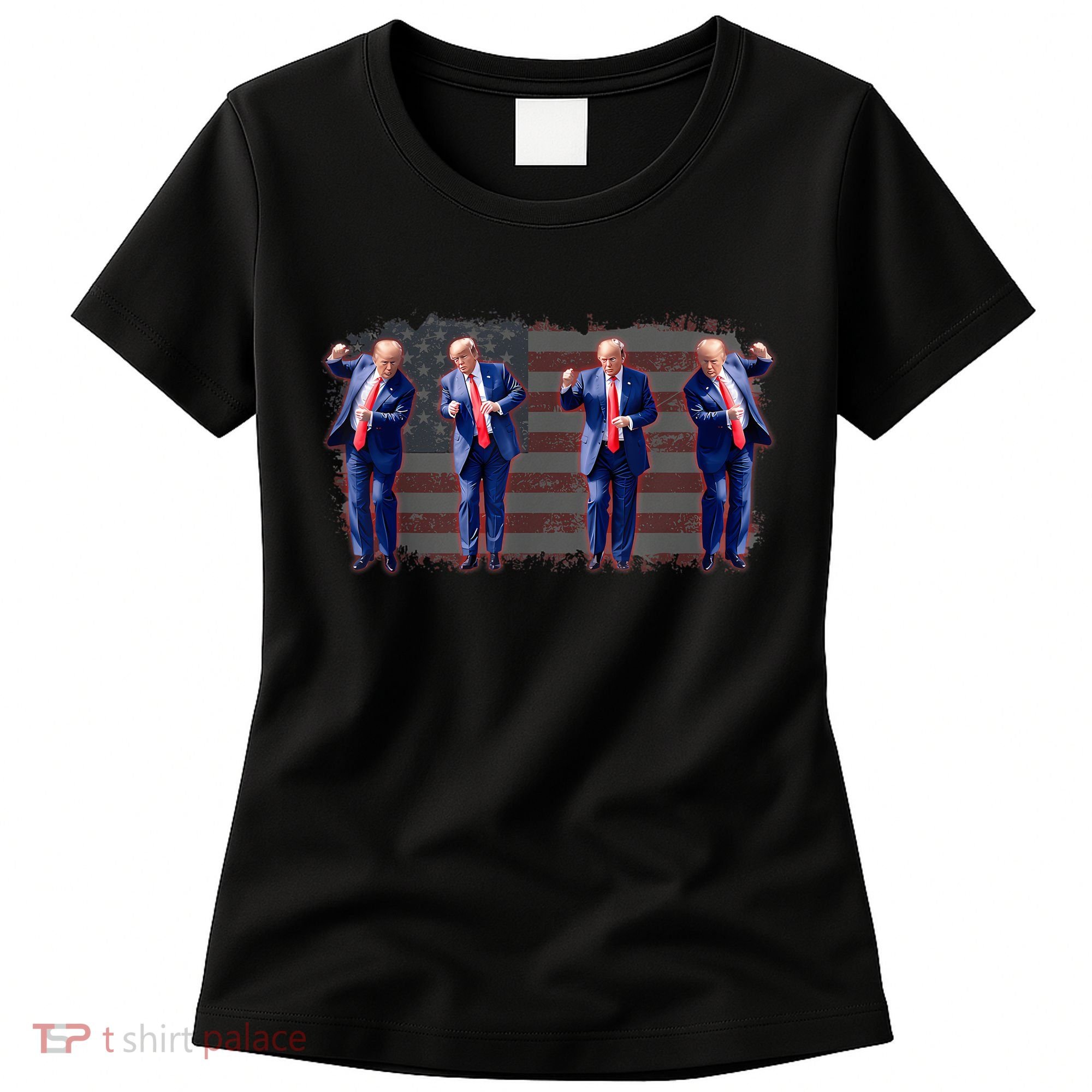 Trump Dance Pro Trump 2024 Trump President Maga 45 47 Women's T-Shirt
