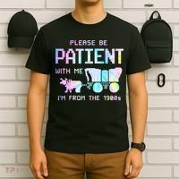 Tie Dye Please Be Patient With Me Im From The 1900s Gift T-Shirt thumb 6