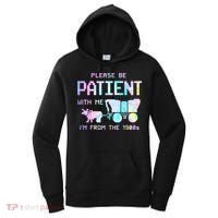 Tie Dye Please Be Patient With Me Im From The 1900s Gift Women's Hoodie thumb 0
