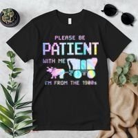 Tie Dye Please Be Patient With Me Im From The 1900s Gift Premium T-Shirt thumb 2