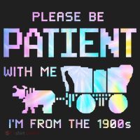 Tie Dye Please Be Patient With Me Im From The 1900s Gift Hat thumb 2