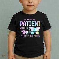 Tie Dye Please Be Patient With Me Im From The 1900s Gift Toddler T-Shirt thumb 2