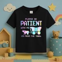 Tie Dye Please Be Patient With Me Im From The 1900s Gift Toddler T-Shirt thumb 3