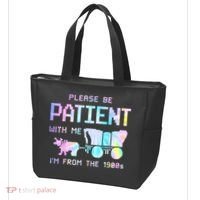 Tie Dye Please Be Patient With Me Im From The 1900s Gift Tote Bag thumb 3