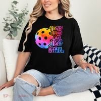 Tie Dye Pickleball Player Paddleball Lover Dink Funny Comfort Colors T-Shirt thumb 2