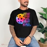 Tie Dye Pickleball Player Paddleball Lover Dink Funny Comfort Colors T-Shirt thumb 3