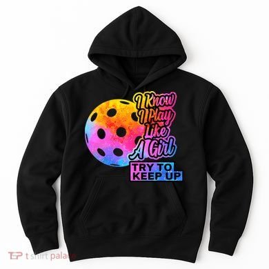 Tie Dye Pickleball Player Paddleball Lover Dink Funny Hoodie