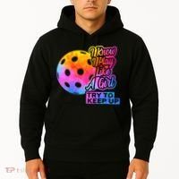 Tie Dye Pickleball Player Paddleball Lover Dink Funny Hoodie thumb 2