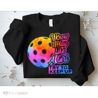 Tie Dye Pickleball Player Paddleball Lover Dink Funny Sweatshirt thumb 2