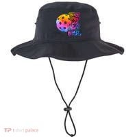 Tie Dye Pickleball Player Paddleball Lover Dink Funny Bucket Hat thumb 0