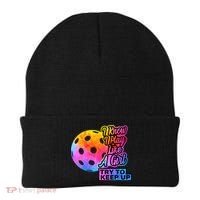 Tie Dye Pickleball Player Paddleball Lover Dink Funny Beanie thumb 0