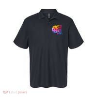 Tie Dye Pickleball Player Paddleball Lover Dink Funny Polo thumb 0