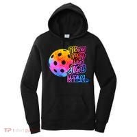 Tie Dye Pickleball Player Paddleball Lover Dink Funny Women's Hoodie thumb 0