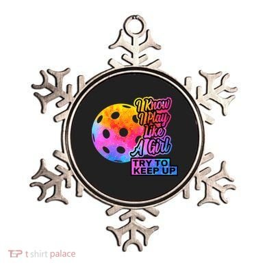Tie Dye Pickleball Player Paddleball Lover Dink Funny Ornament