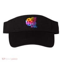 Tie Dye Pickleball Player Paddleball Lover Dink Funny Visor thumb 0