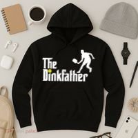The Dinkfather Pickleball Fathers Day Gift Hoodie thumb 3