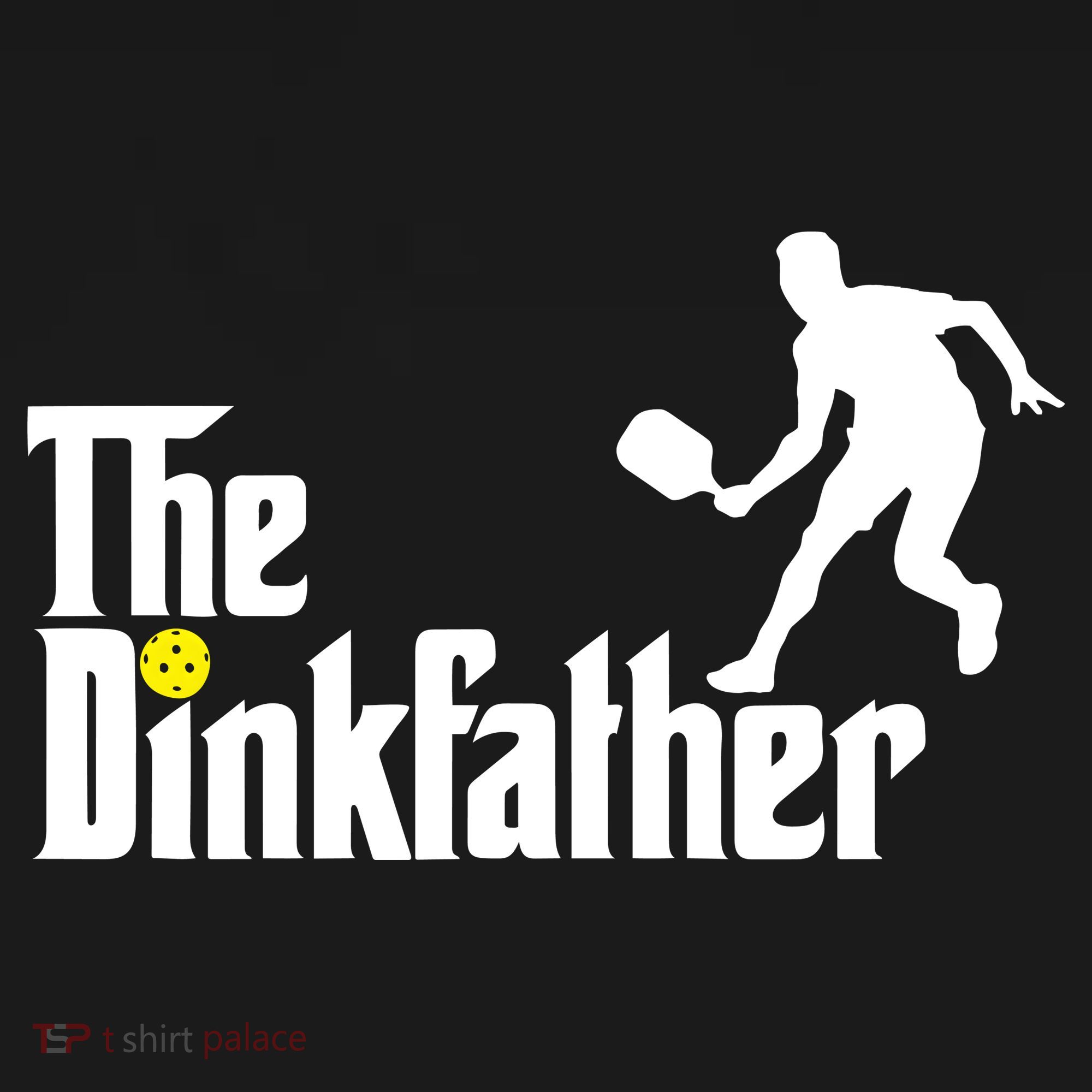 The Dinkfather Pickleball Fathers Day Gift Long Sleeve Shirt