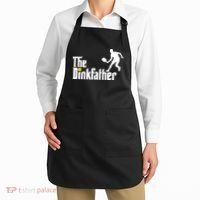 The Dinkfather Pickleball Fathers Day Gift Apron thumb 2