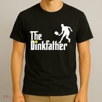 The Dinkfather Pickleball Fathers Day Gift T-Shirt thumb 3