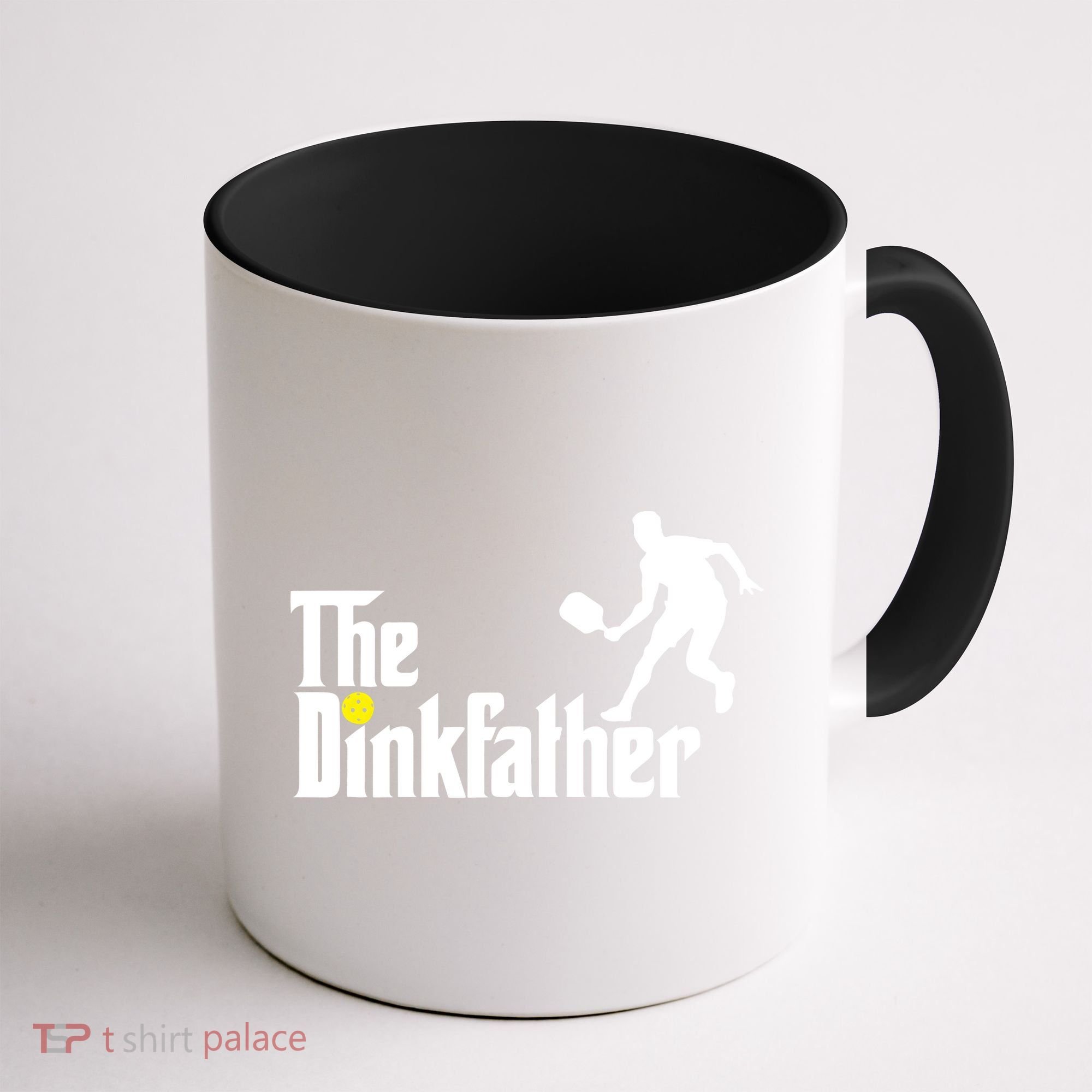 The Dinkfather Pickleball Fathers Day Gift Coffee Mug