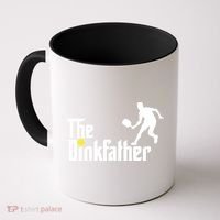 The Dinkfather Pickleball Fathers Day Gift Coffee Mug thumb 0