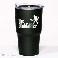 The Dinkfather Pickleball Fathers Day Gift Tumbler thumb 0