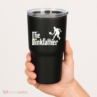 The Dinkfather Pickleball Fathers Day Gift Tumbler thumb 2