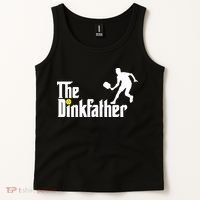 The Dinkfather Pickleball Fathers Day Gift Tank Top thumb 2
