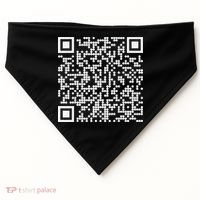 Trump Dance Qr Funny President Trump Dancing Code USA-Made Doggie Bandana thumb 0
