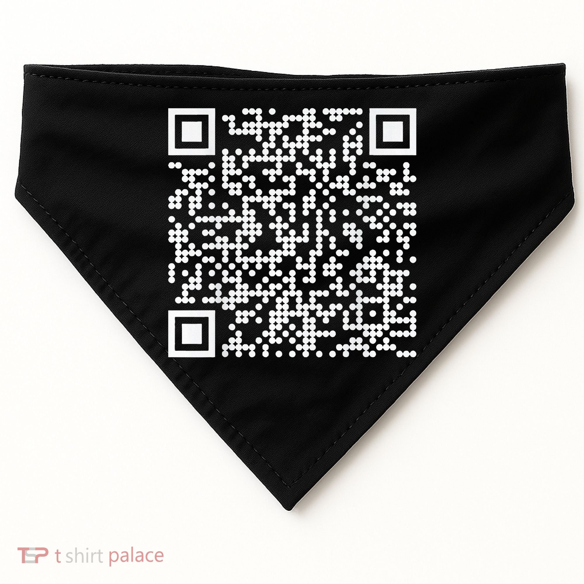 Trump Dance Qr Funny President Trump Dancing Code USA-Made Doggie Bandana