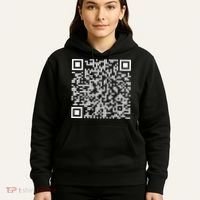 Trump Dance Qr Funny President Trump Dancing Code Hoodie thumb 5