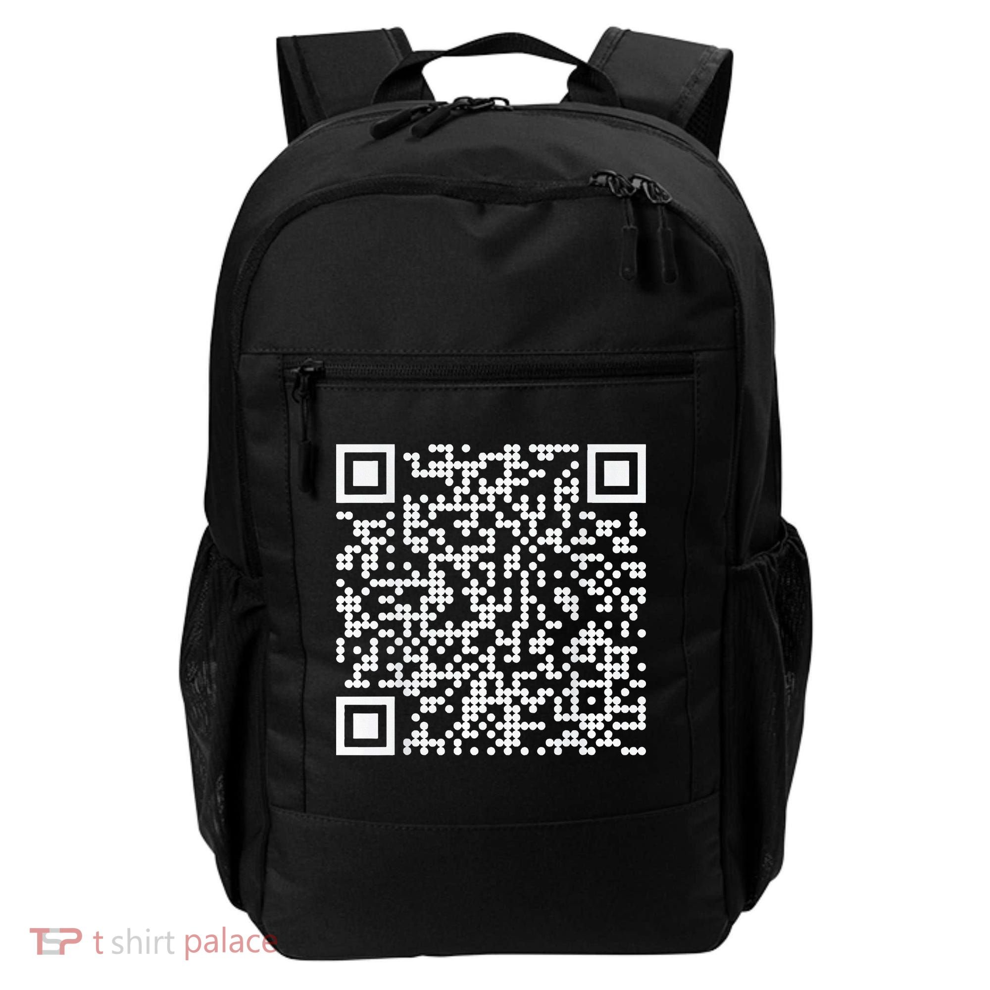 Trump Dance Qr Funny President Trump Dancing Code Backpack