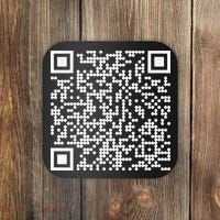 Trump Dance Qr Funny President Trump Dancing Code Coaster thumb 0