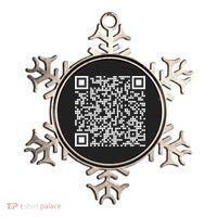 Trump Dance Qr Funny President Trump Dancing Code Ornament thumb 0