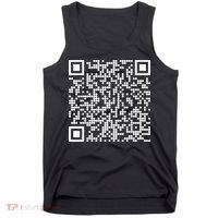 Trump Dance Qr Funny President Trump Dancing Code Tank Top thumb 0