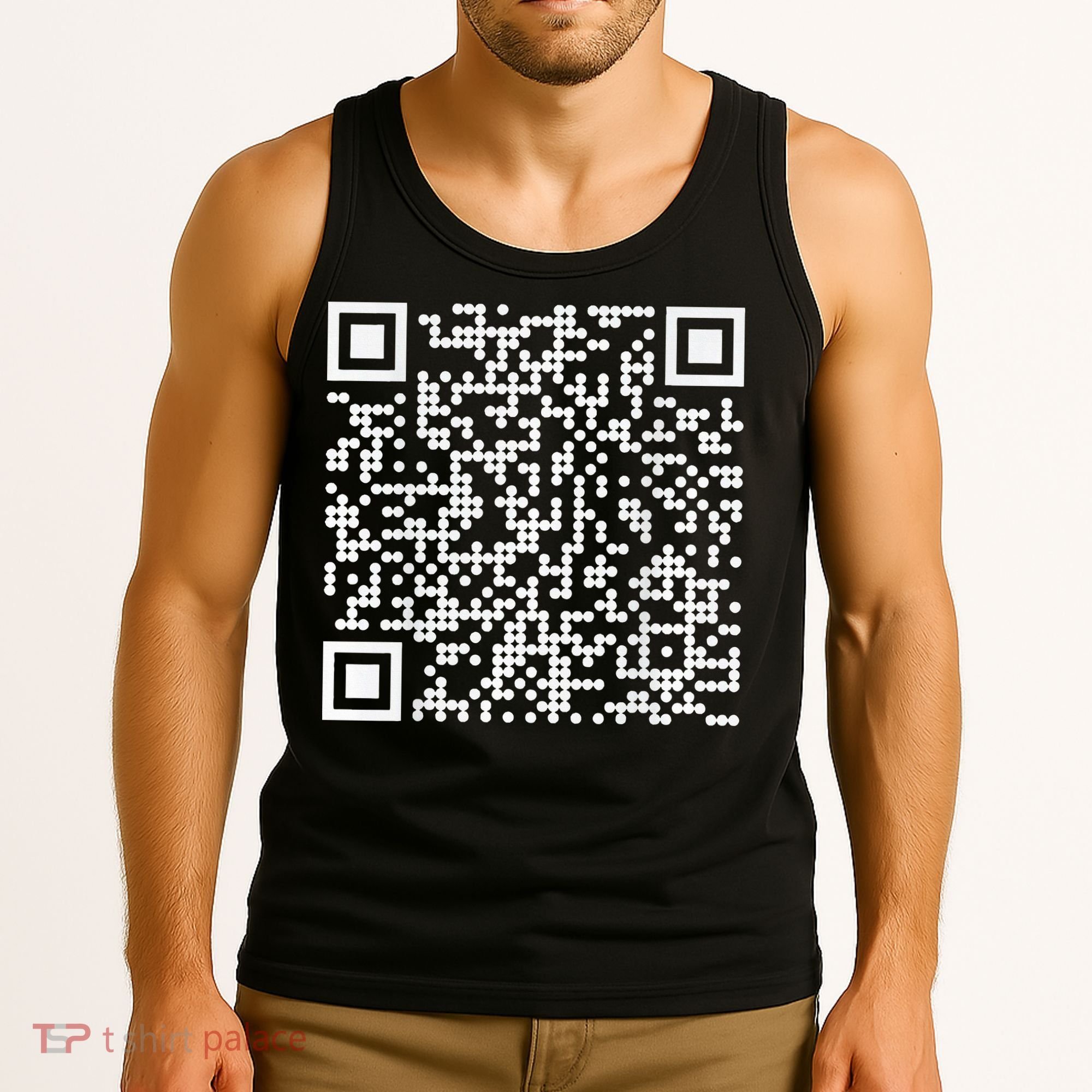 Trump Dance Qr Funny President Trump Dancing Code Tank Top