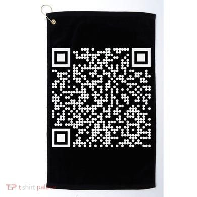 Trump Dance Qr Funny President Trump Dancing Code Golf Towel