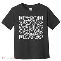 Trump Dance Qr Funny President Trump Dancing Code Toddler T-Shirt thumb 0