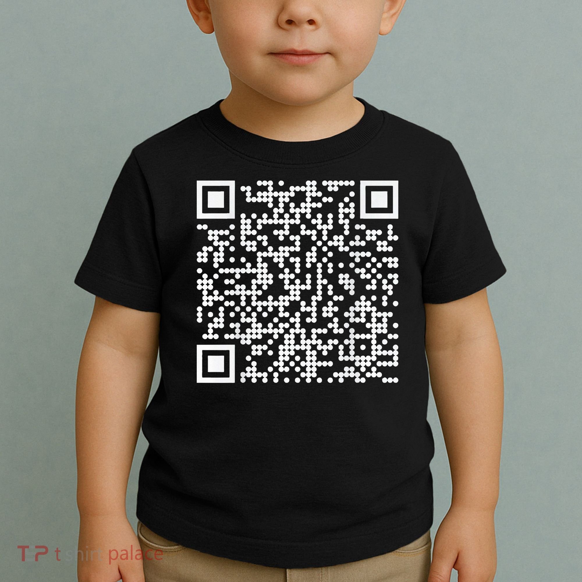 Trump Dance Qr Funny President Trump Dancing Code Toddler T-Shirt