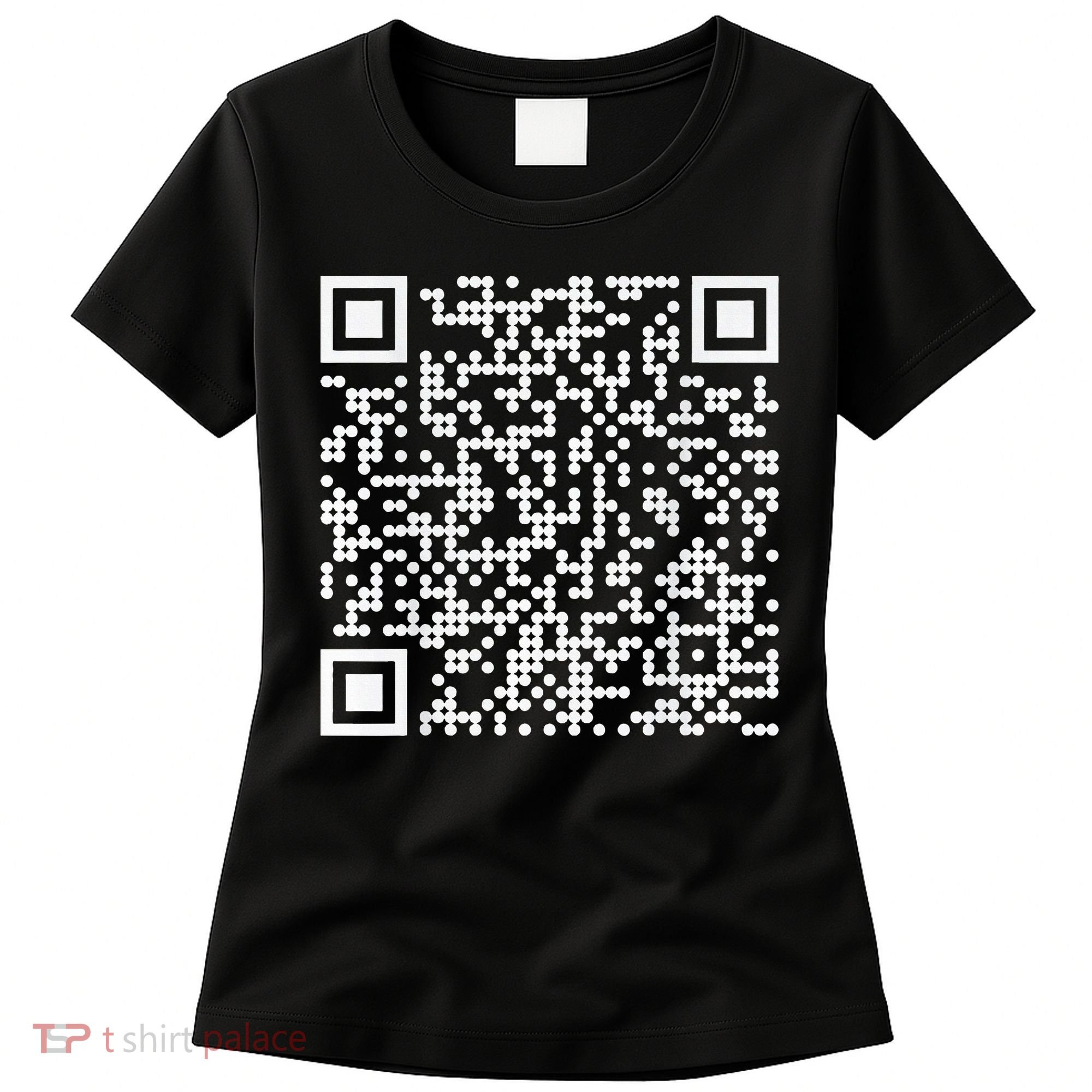 Trump Dance Qr Funny President Trump Dancing Code Women's T-Shirt