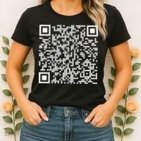 Trump Dance Qr Funny President Trump Dancing Code Women's T-Shirt thumb 2
