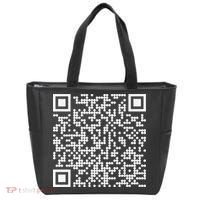 Trump Dance Qr Funny President Trump Dancing Code Tote Bag thumb 0