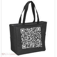 Trump Dance Qr Funny President Trump Dancing Code Tote Bag thumb 2