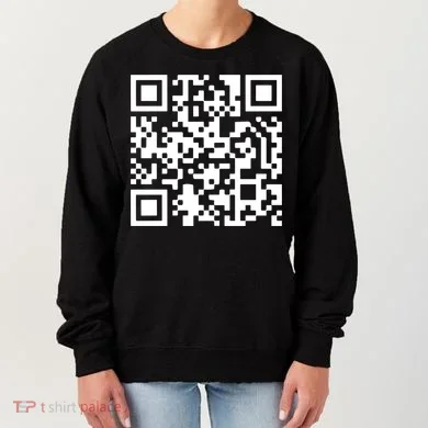 Trump Dancing Qr Code Women's Sweatshirt
