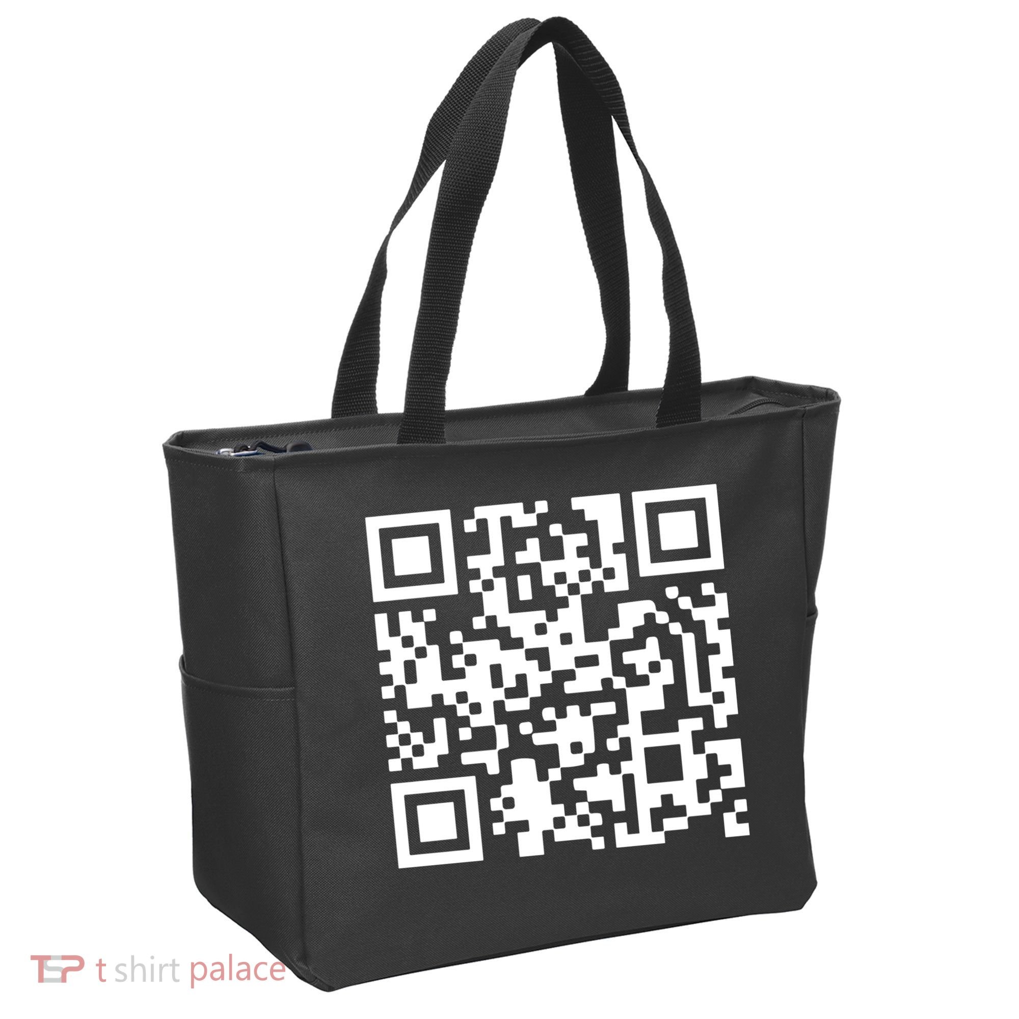 Trump Dancing Qr Code Tote Bag