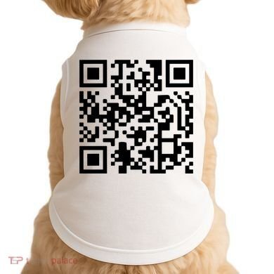 Trump Dancing Qr Code Doggie Tank