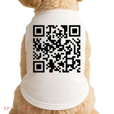 Trump Dancing Qr Code Doggie Tank