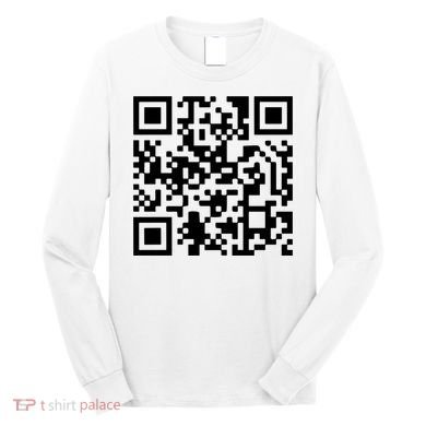 Trump Dancing Qr Code Long Sleeve Shirt
