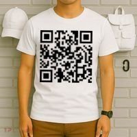 Trump Dancing Qr Code T-Shirt thumb 6